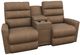La-Z-Boy® Liam Chestnut Power Wall Reclining Loveseat with Console and Headrest-0