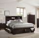 ACME Furniture Madison II Espresso Queen Bookcase Bed-1