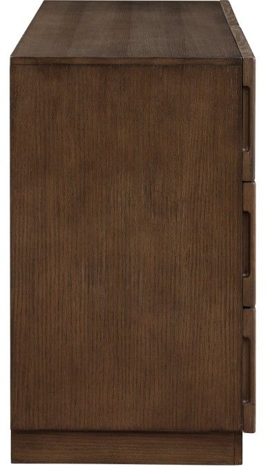 Meridian Furniture Weave Brown Dresser-2