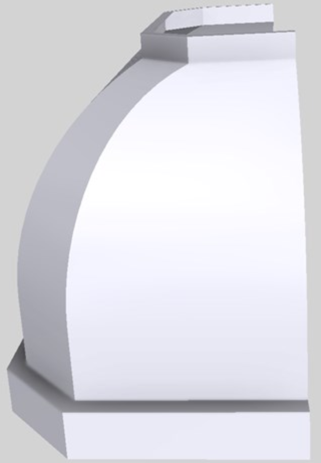 Vent-A-Hood® Designer Series 48" White Wall Mounted Range Hood-1