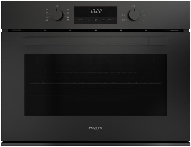 Fulgor Milano® Matteo 100 Series 30" Matte Black Single Electric Wall Oven-0