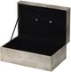 A & B Home 2-Piece Gray Boxes-1