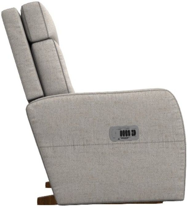 La-Z-Boy® Lennon Barley Power Rocking Recliner with Headrest and Lumbar-2