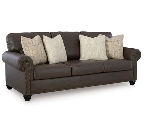 Benchcraft® Roxmere Umber Sofa-0