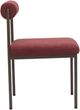 Zuo® Modern Livorno Bronze/Red Dining Side Chair-2