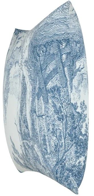 Stylecraft Dann Foley Lifestyle Blue/White Pillow-1