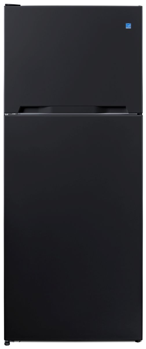 Summit® 28 in. 14.3 Cu. Ft. Black Counter Depth Top Freezer Refrigerator-0