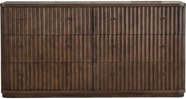 Modus Furniture Penny Chocolate Mousse Fluted Dresser-2