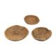 A & B Home Kanso 3-Piece Brown Bowl Set-0