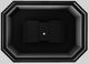 Vent-A-Hood® Designer Series 42" Black Island Range Hood-2