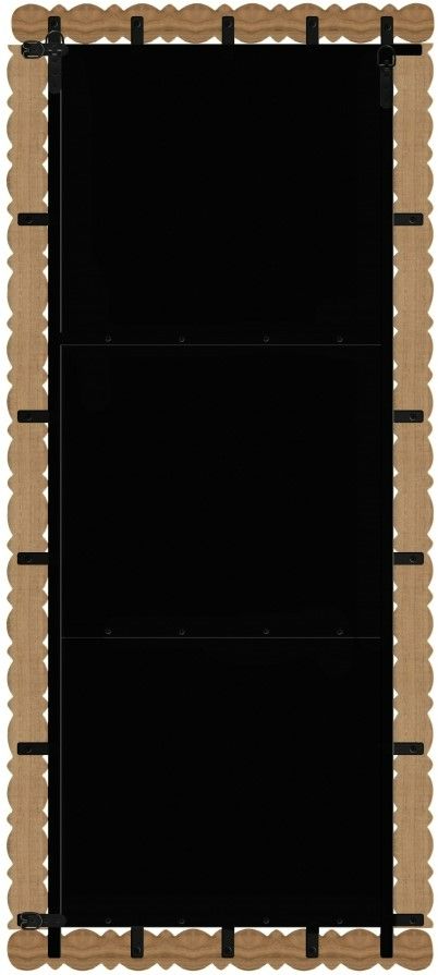 Meridian Furniture Aubrey Brown 65'' Mirror-2