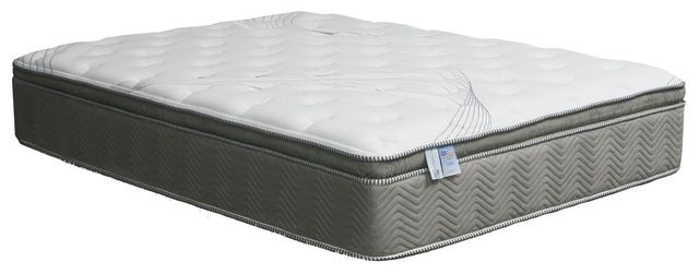 Furniture of America® Stormin 13" Plush Hybrid Euro Pillow Top California King Mattress-0