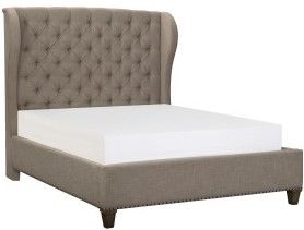 Mazin Furniture Vermillion Cream Queen Bed-1