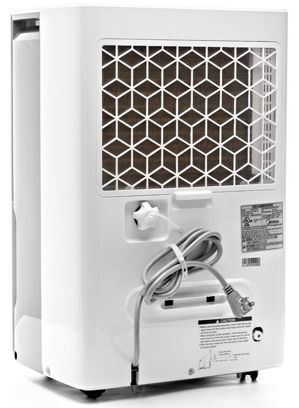 Midea® EasyDry 50 Pt. White Dehumidifier -2