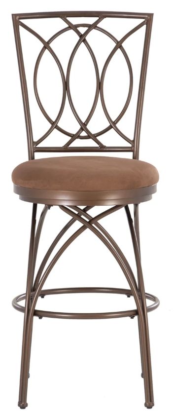Powell® Brasco Bronze/Tan Big and Tall Bar Stool-1