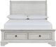 Signature Design by Ashley® Robbinsdale Antique White Youth Full Sleigh Storage Bed-1