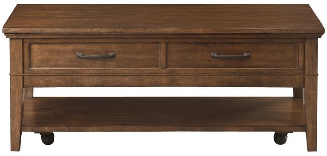 Homelegance® Whitley Walnut Cocktail Table-2