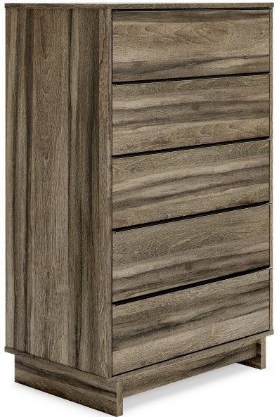 Signature Design by Ashley® Shallifer 4-Piece Brown Full Panel Bed Set-3