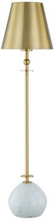 Forty West Liberty Gold/White Buffet Lamp-0