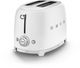Smeg 50's Style 2 Slice Matte White Toaster-2