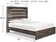 Signature Design by Ashley® Drystan Brown Queen Panel Bed-2