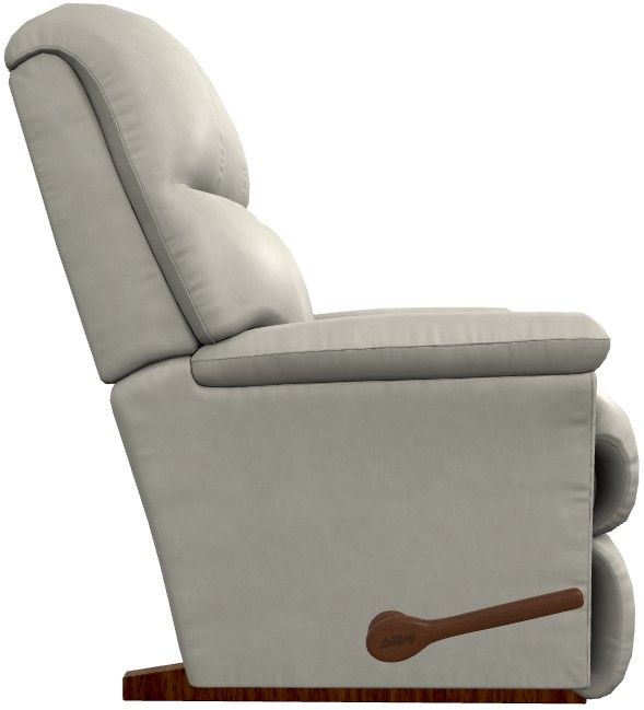 La-Z-Boy® Reed Dusty Leather Manual Rocking Recliner-3
