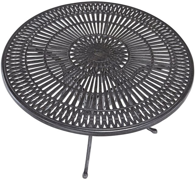 homestyles® Grenada 32" Charcoal Outdoor Dining Table-1