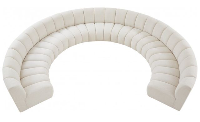 Meridian Furniture Infinity 9-Piece Cream Modular Sectional-2