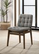 Coaster® Redbridge 2-Piece Gray/Walnut Dining Side Chair Set-1