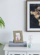 A & B Home Peleus Jade 30-Minute Silvered Hourglass-4