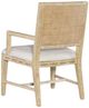 Hooker® Furniture Retreat Dune/Wiley Snow Dining Arm Chair-3