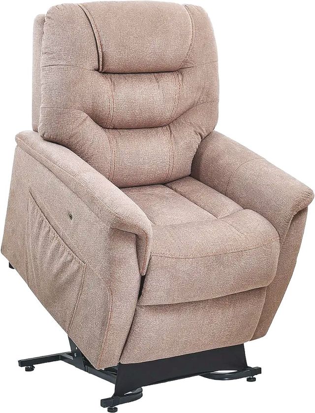 UltraComfort™ Marbella Antler Medium Power Lift Recliner-1