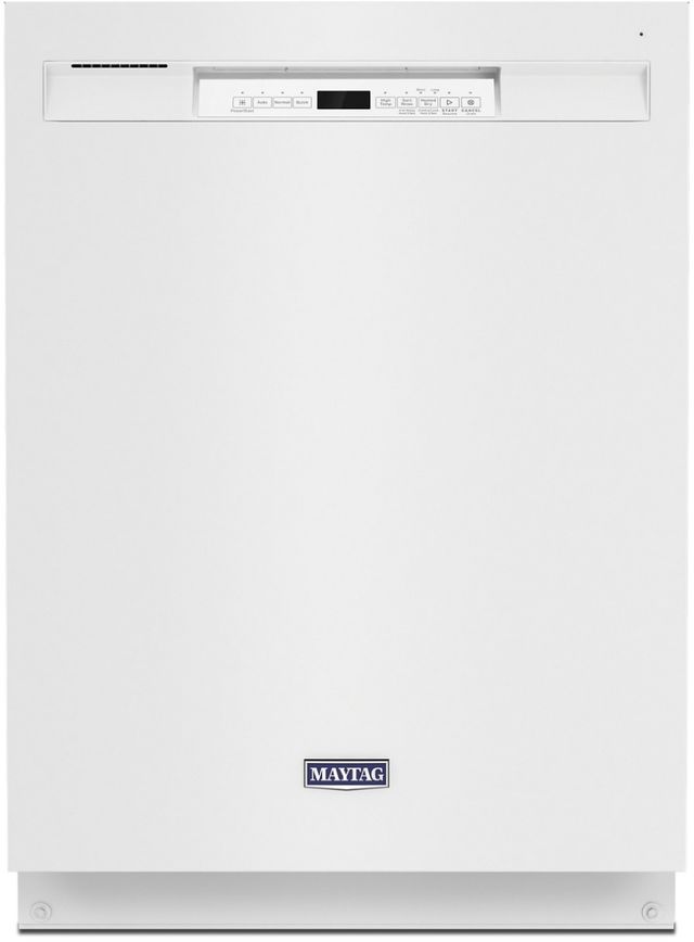 Maytag® 24" White Built-In Dishwasher-0
