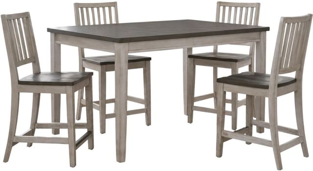 aspenhome® Caraway 5-Piece Aged Ivory Counter Set-0