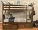 Kodiak Furniture Claire Rustic Walnut Twin Storage Futon with Tray-2