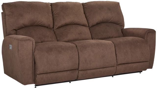 La-Z-Boy® Cassian Tawny Power Reclining Sofa with Headrest and Lumbar-0