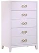 Meridian Furniture Bowtie Pink Chest-0