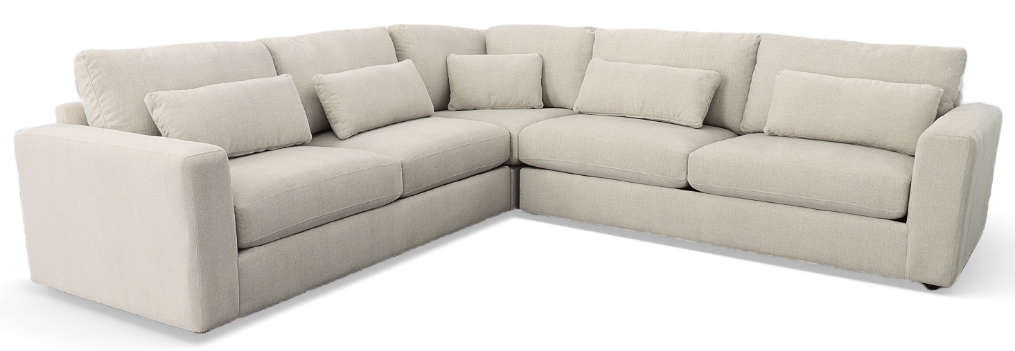 Bauhaus Furniture Kutcher Natural 3 Piece Sectional