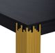 New Classic® Home Furnishings Empire Black End Table with Gold Base-3