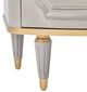 Michael Amini® St. Charles Dove Gray 3-Drawer Nightstand-3