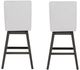 Linon Cohen 2-Piece Gray Upholstered Bar Stool Set-4