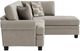 Albany Industries 2-Piece Groovy Smoke Right-Arm Facing Chaise Sectional-3