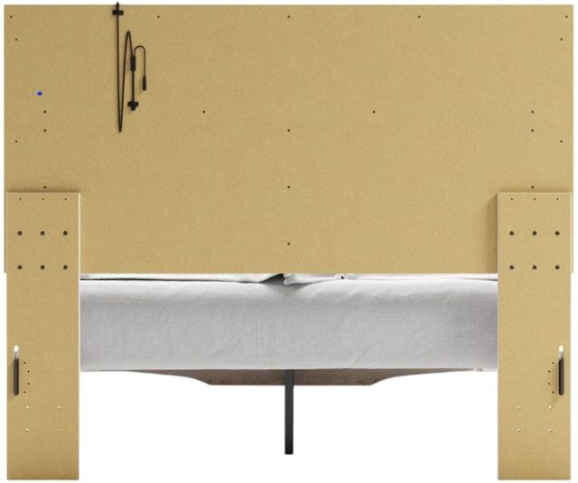Signature Design by Ashley® Altyra White King Upholstered Storage Bed-3