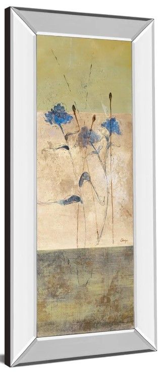 Classy Art Kimono II by Loretta Linza Mirror Framed Wall Art-1