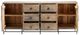 Crestview Collection Bengal Manor Devonshire Brown Sideboard-5