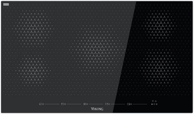 Viking® RVL 36" Black Glass Induction Cooktop