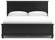 Signature Design by Ashley® Lanolee Black King Panel Bed-3