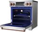 Thor Kitchen® Gordon Ramsay Collection 30" Stainless Steel Pro Style Induction Range with Tilt Panel Touch Control and Rose Gold Trim-4