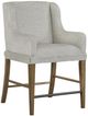 Bernards Tarrington Almond/Gray Upholstered Counter Stool-0