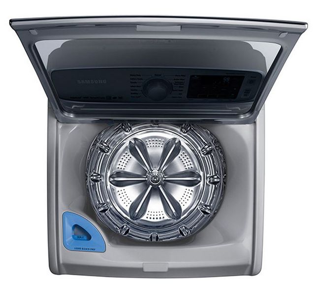 Samsung 5.0 Cu. Ft. Stainless Platinum Top Load Washer-1